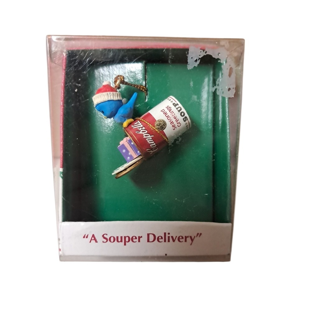 1994 Campbells Soup Bird Small Wonders Annual Enesco Ornament hanging #597627‎